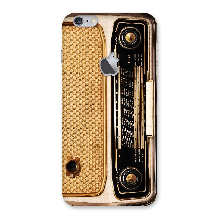 Vintage Radio Back Case for iPhone 6 Plus 6S Plus Logo Cut