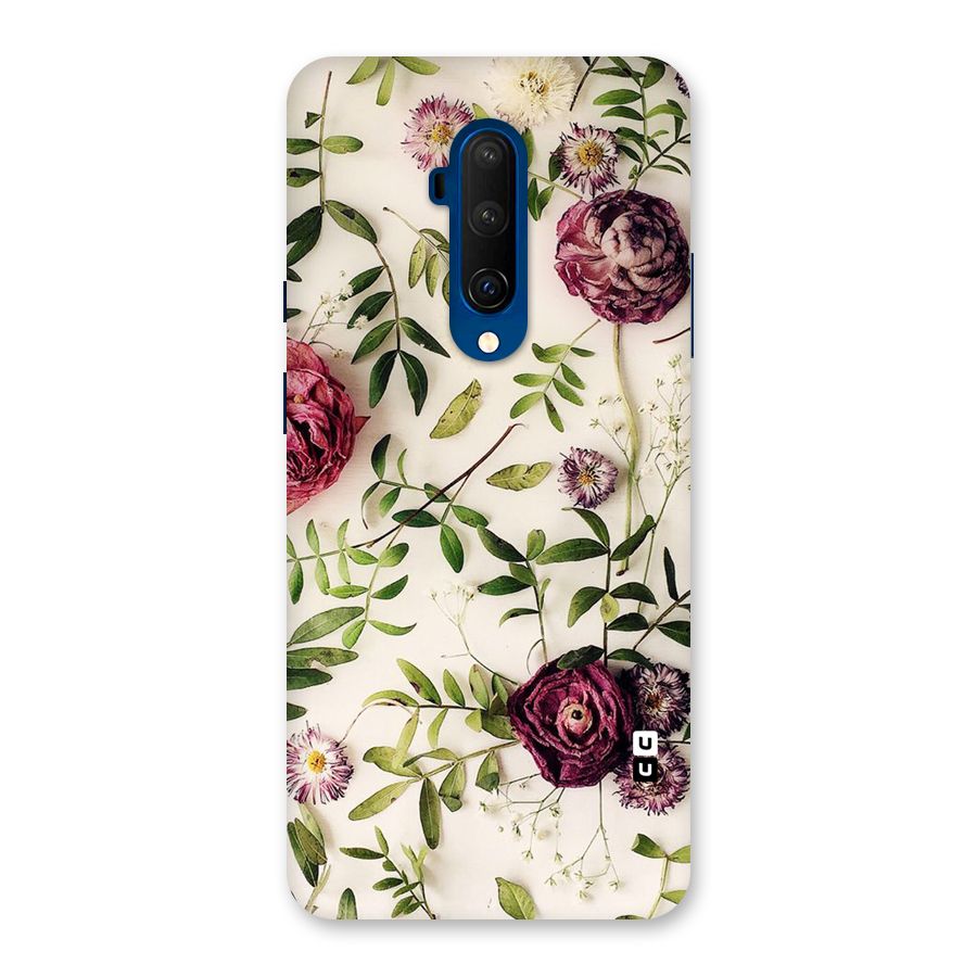 Vintage Rust Floral Back Case for OnePlus 7T Pro