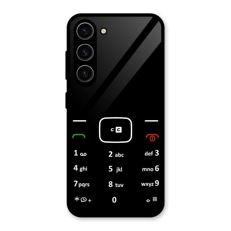 Vintage Smart Phone Glass Back Case for Galaxy S23