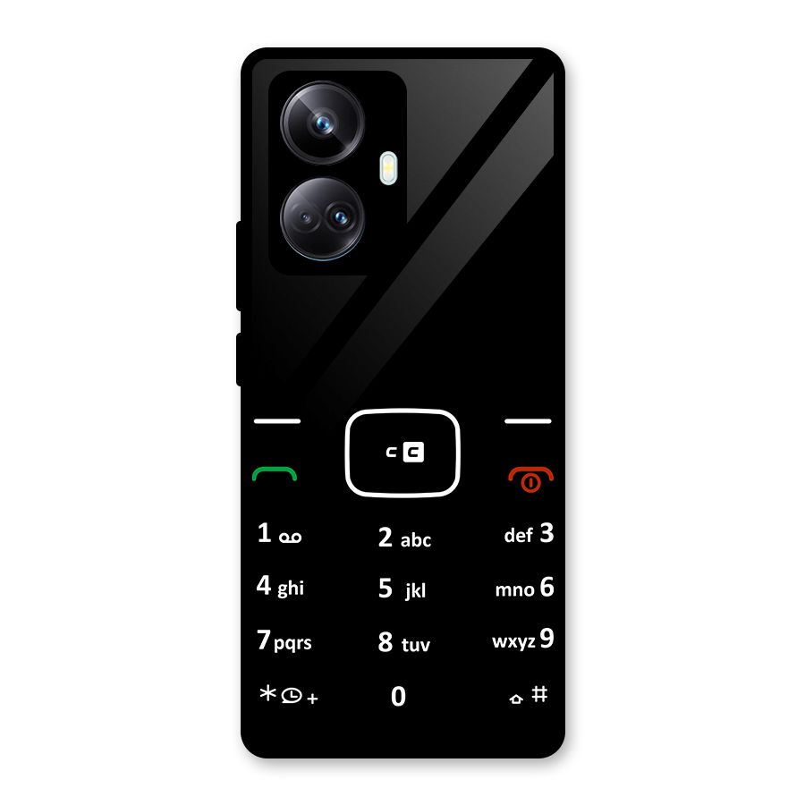 Vintage Smart Phone Glass Back Case for Realme 10 Pro Plus