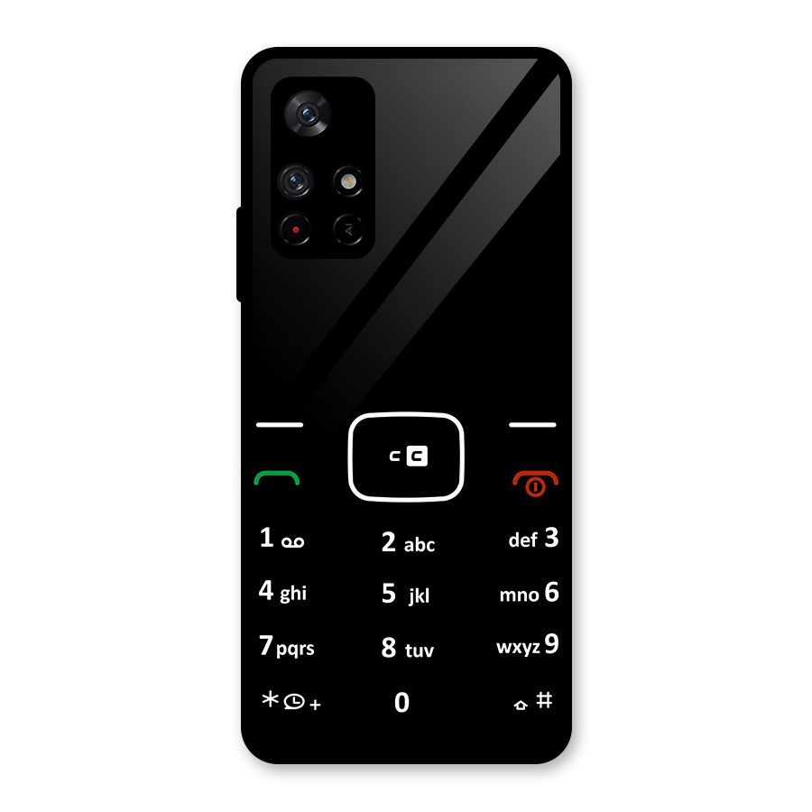 Vintage Smart Phone Glass Back Case for Redmi Note 11T 5G