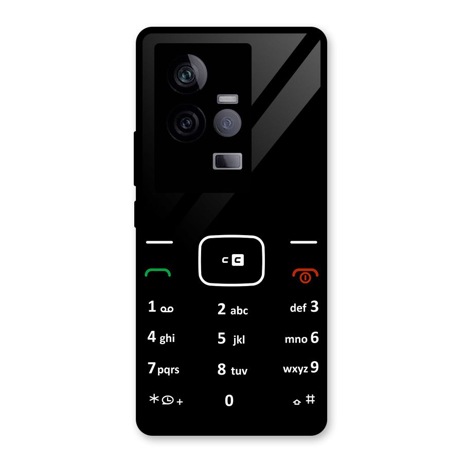 Vintage Smart Phone Glass Back Case for Vivo iQOO 11 5G