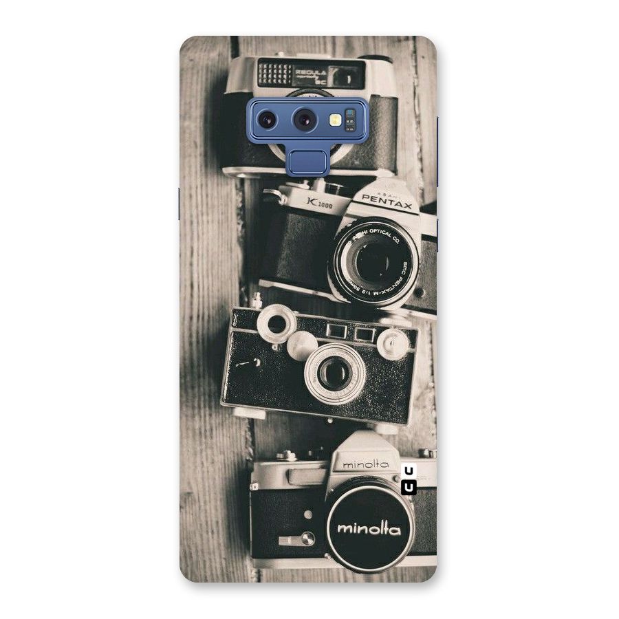 Vintage Style Shutter Back Case for Galaxy Note 9