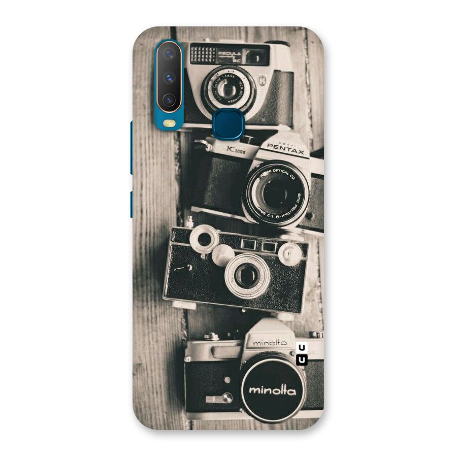 Vintage Style Shutter Back Case for Vivo Y15