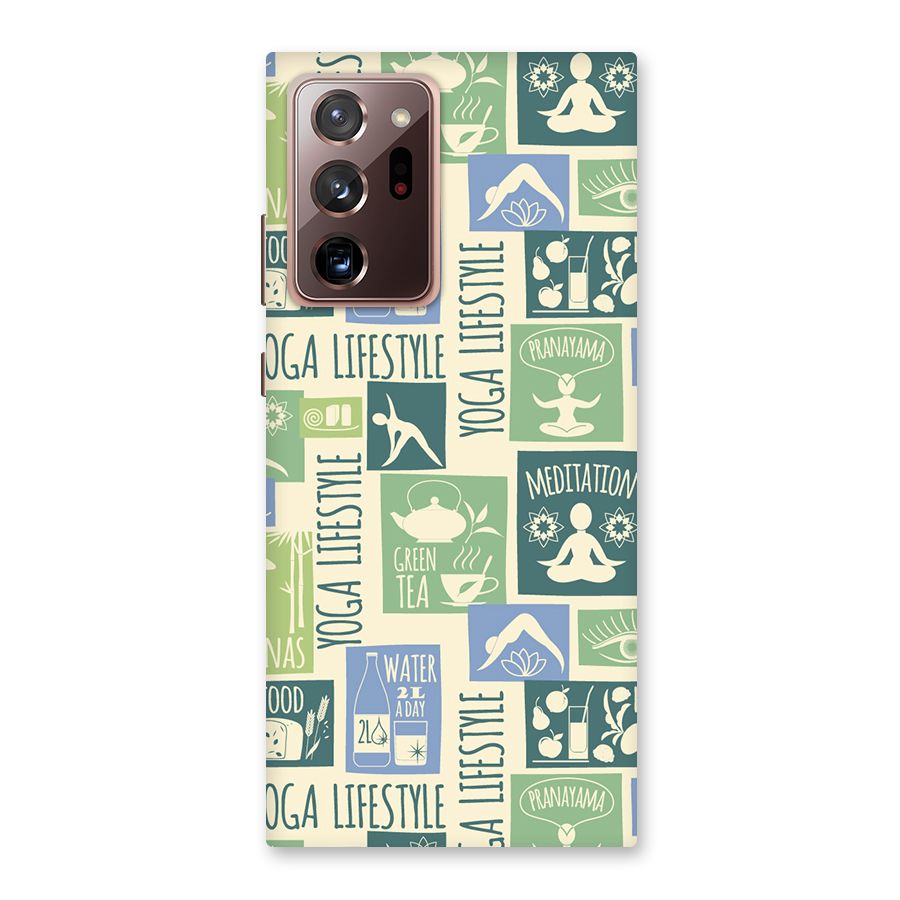 Vintage Yoga Lifestyle Back Case for Galaxy Note 20 Ultra