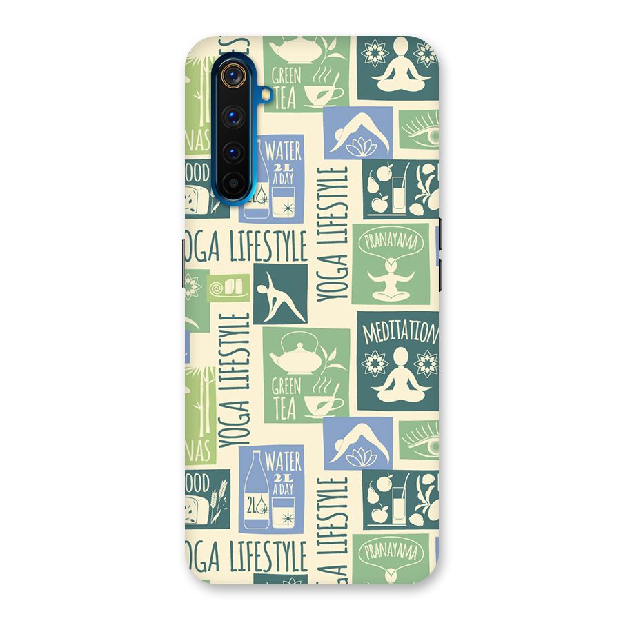 Vintage Yoga Lifestyle Back Case for Realme 6 Pro
