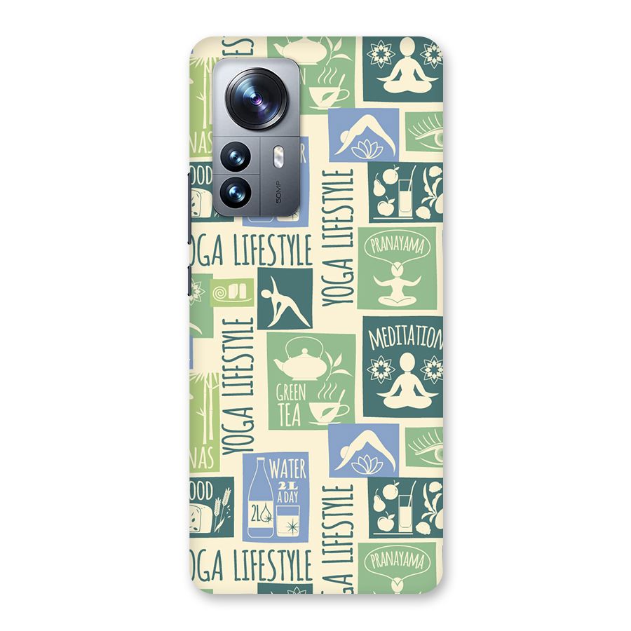 Vintage Yoga Lifestyle Back Case for Xiaomi 12 Pro