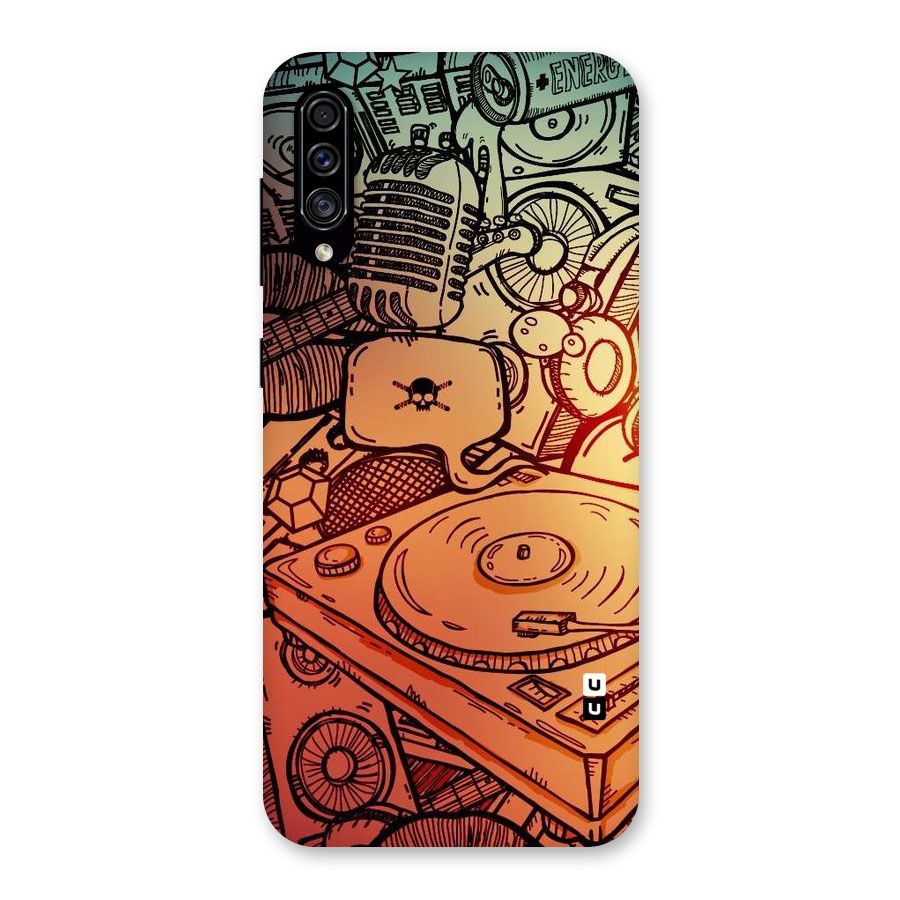 Vinyl Design Back Case for Galaxy A30s