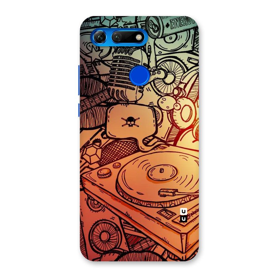 Vinyl Design Back Case for Honor View 20