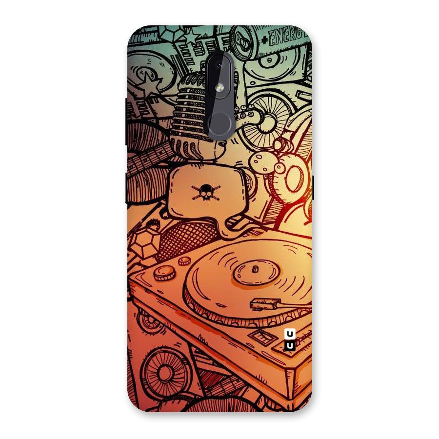 Vinyl Design Back Case for Nokia 3.2