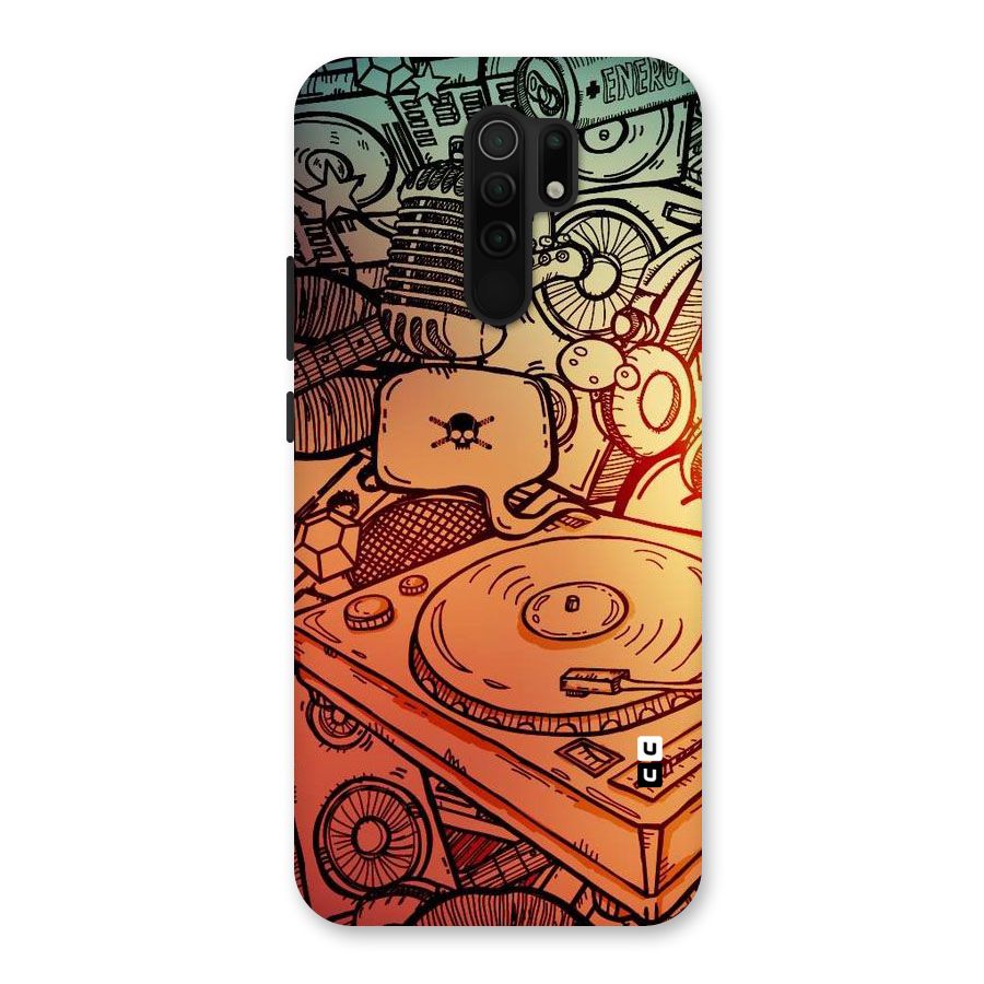 Vinyl Design Back Case for Redmi 9 Prime