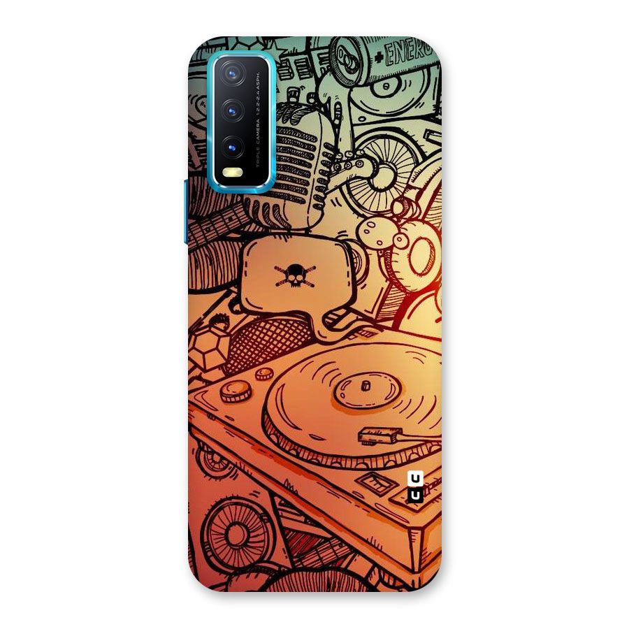Vinyl Design Back Case for Vivo Y20