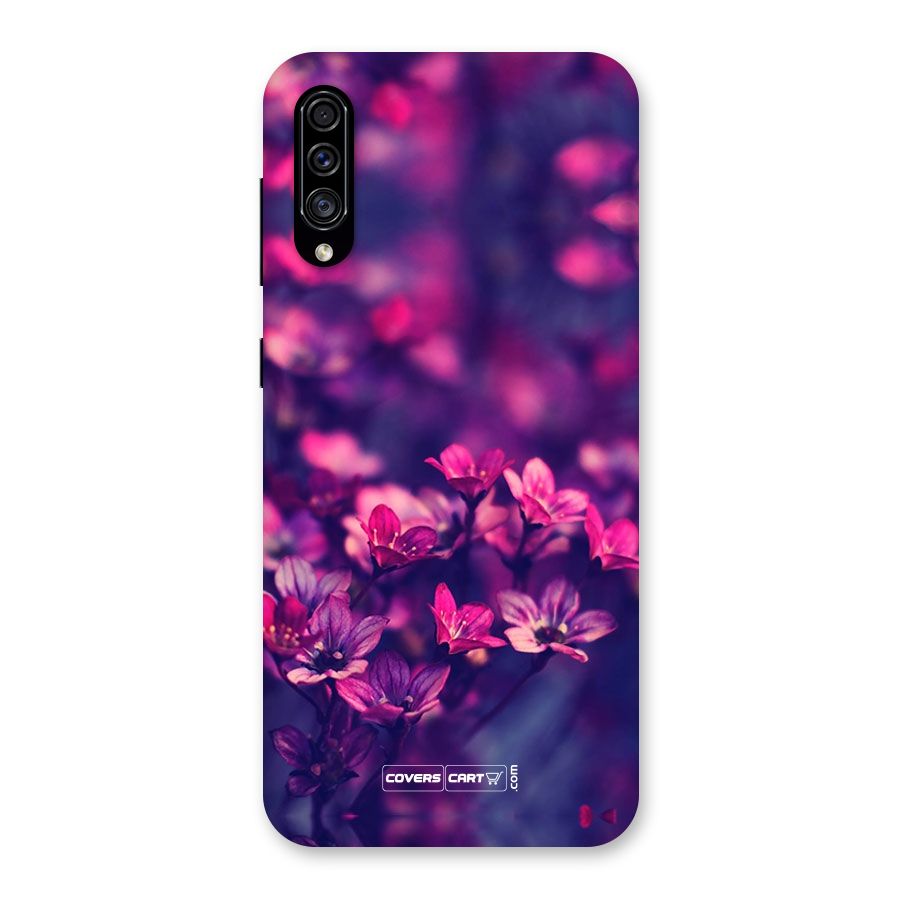 Violet Floral Back Case for Galaxy A30s