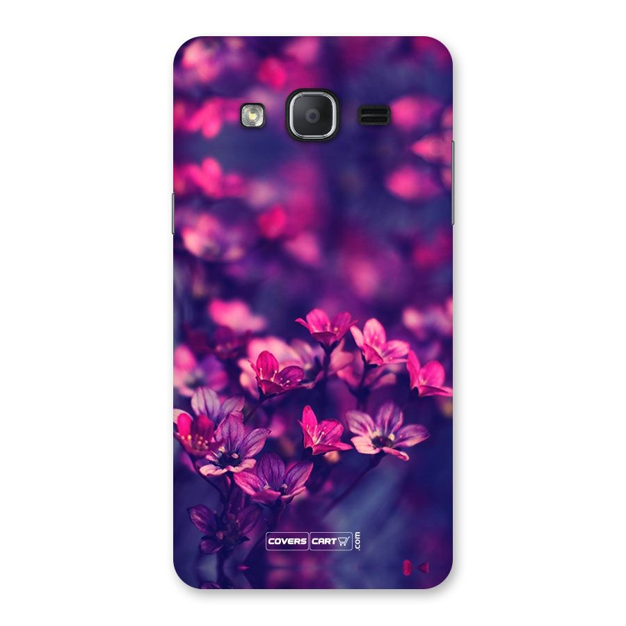 Violet Floral Back Case for Galaxy On7 2015