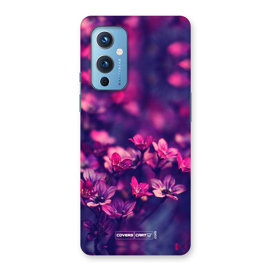 Violet Floral Back Case for OnePlus 9