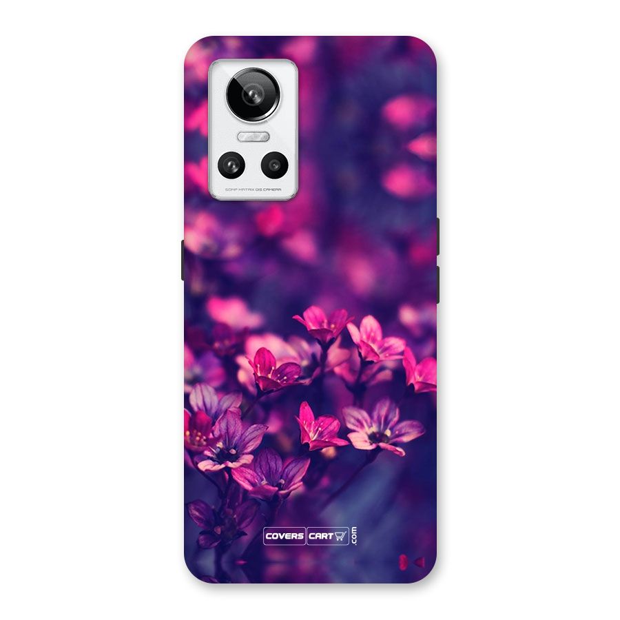 Violet Floral Back Case for Realme GT Neo 3