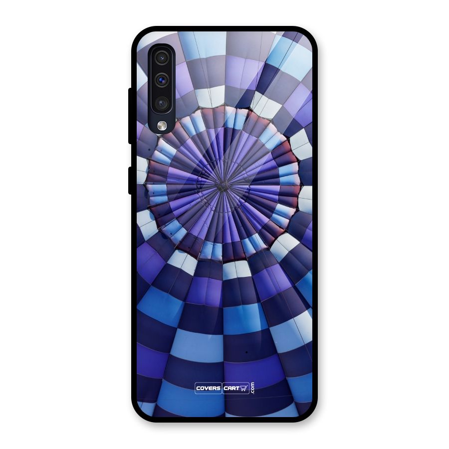 Violet Wonder Glass Back Case for Galaxy A50