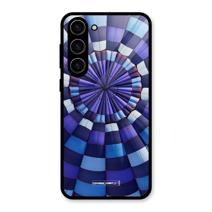 Violet Wonder Glass Back Case for Galaxy S23 Plus