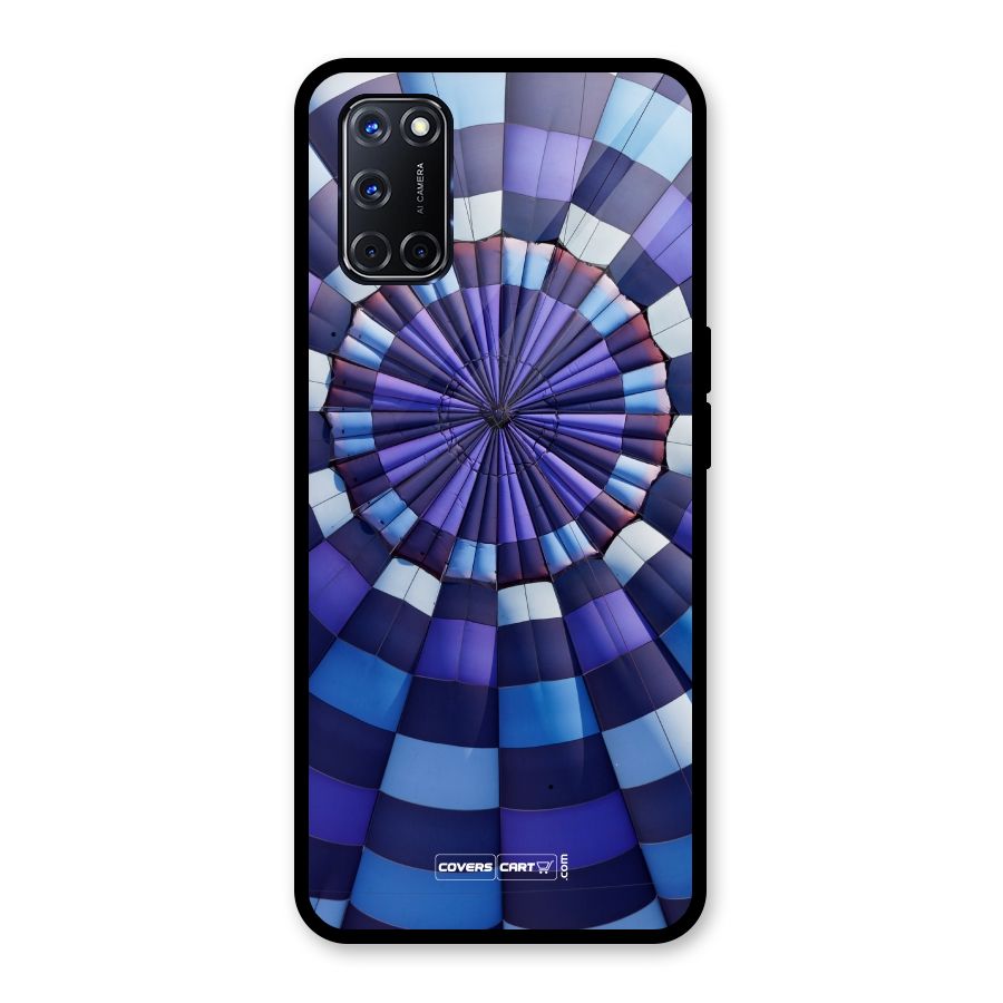 Violet Wonder Glass Back Case for Oppo A52