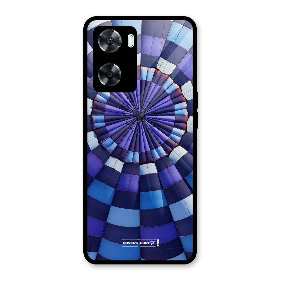 Violet Wonder Glass Back Case for Oppo A77