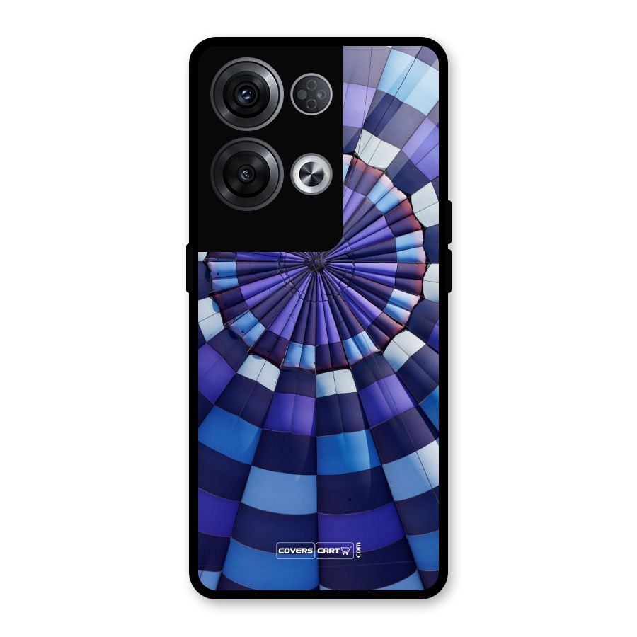 Violet Wonder Glass Back Case for Oppo Reno8 Pro 5G