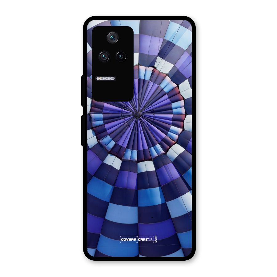 Violet Wonder Glass Back Case for Poco F4 5G