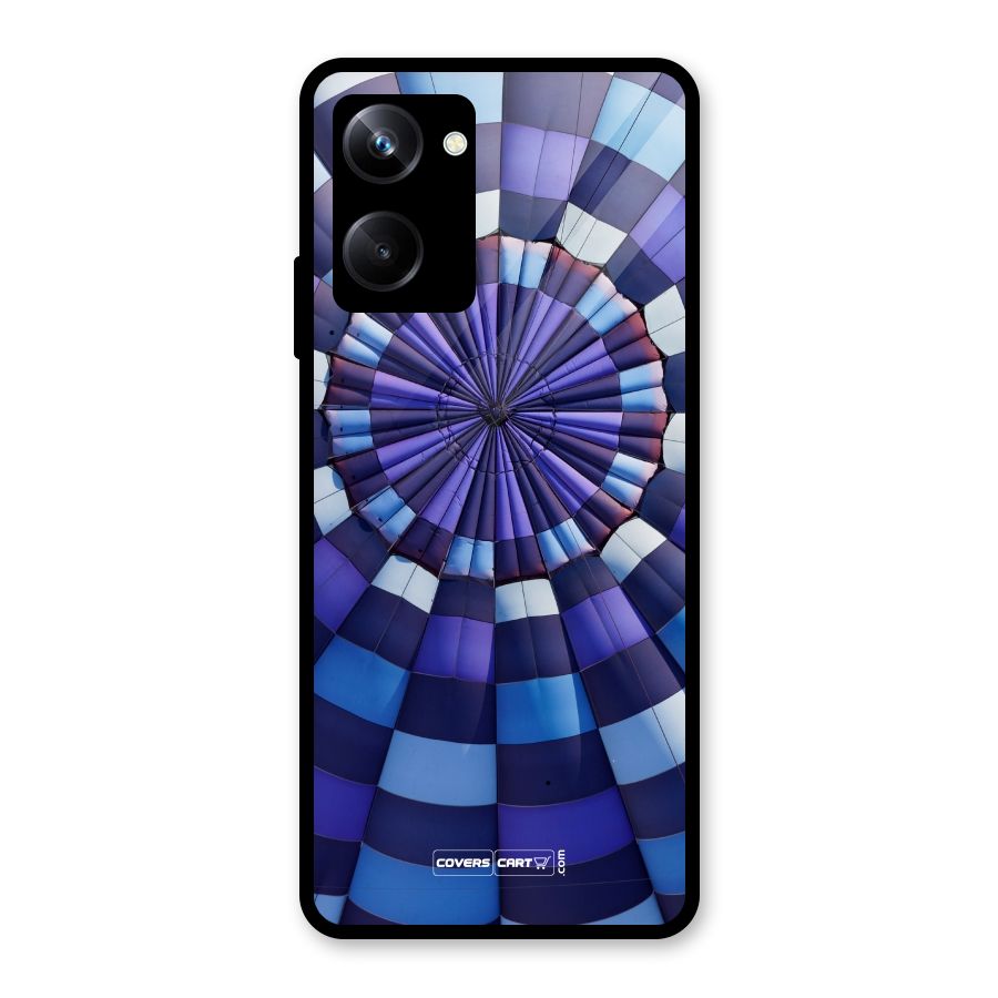 Violet Wonder Glass Back Case for Realme 10 Pro