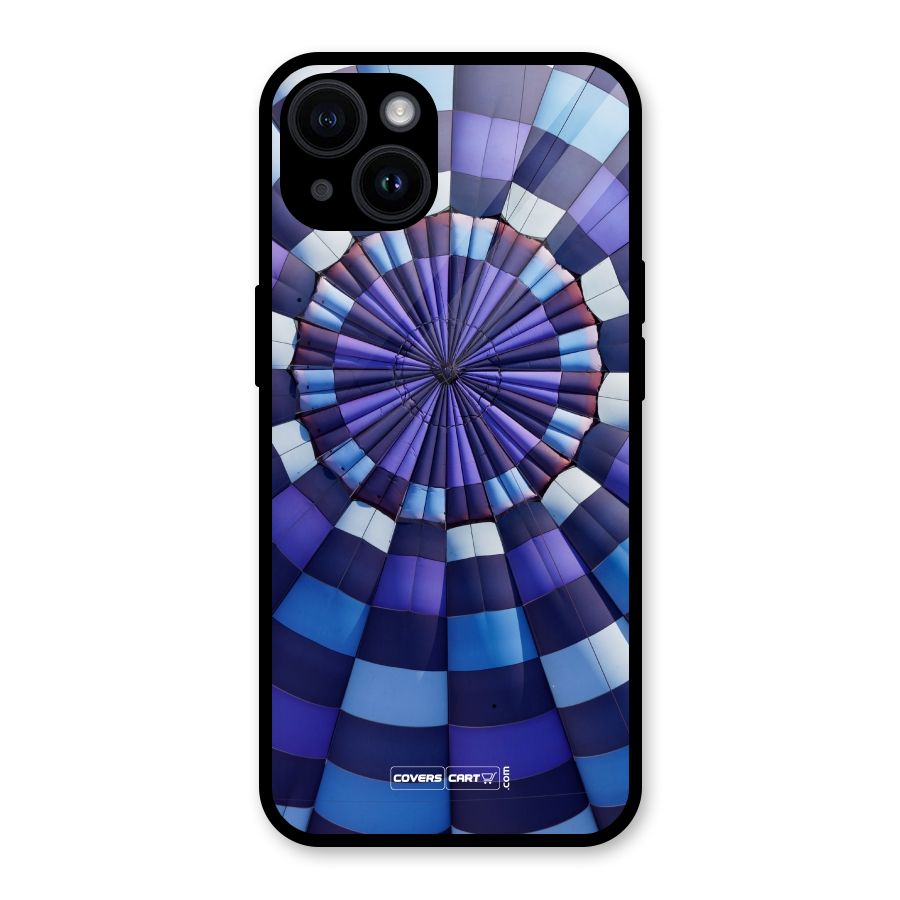 Violet Wonder Glass Back Case for iPhone 14