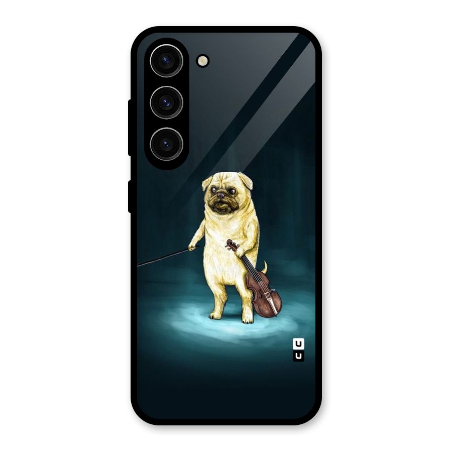 Violin Master Glass Back Case for Galaxy S23