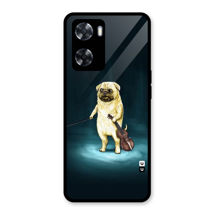 Violin Master Glass Back Case for Oppo A57 2022