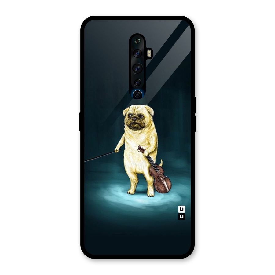 Violin Master Glass Back Case for Oppo Reno2 F