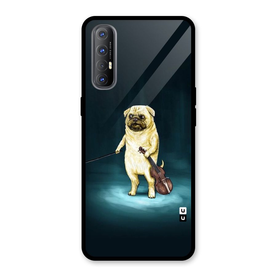 Violin Master Glass Back Case for Oppo Reno3 Pro