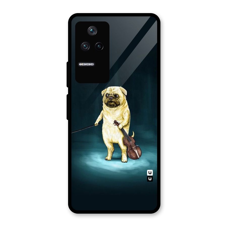Violin Master Glass Back Case for Poco F4 5G