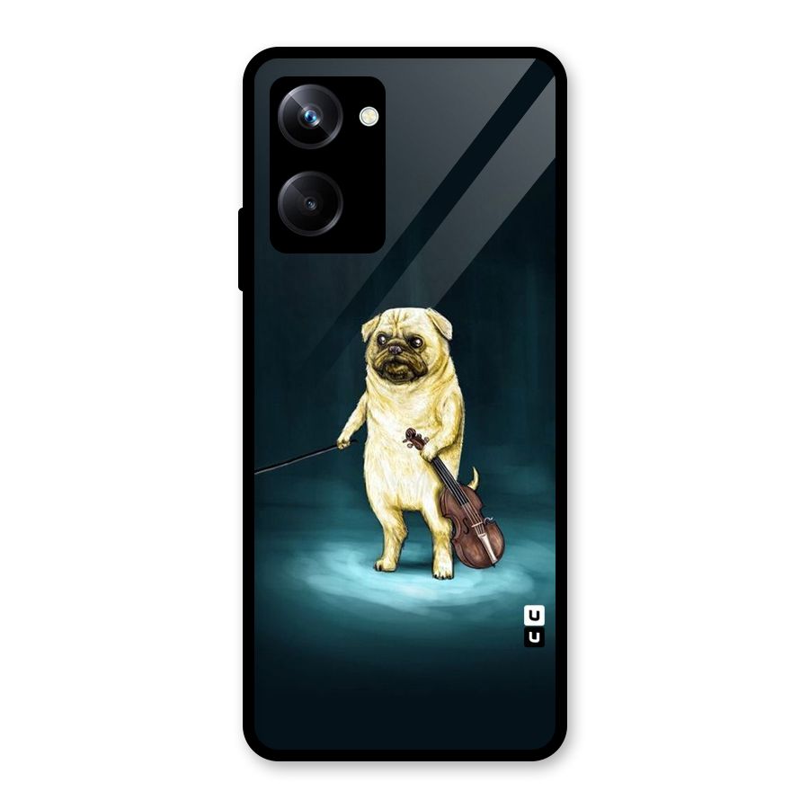 Violin Master Glass Back Case for Realme 10 Pro
