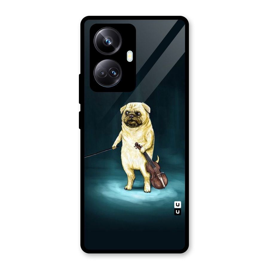 Violin Master Glass Back Case for Realme 10 Pro Plus