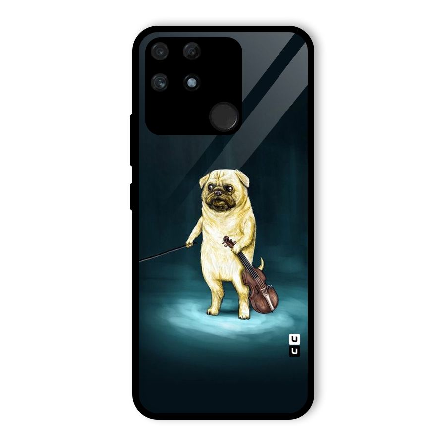 Violin Master Glass Back Case for Realme Narzo 50A