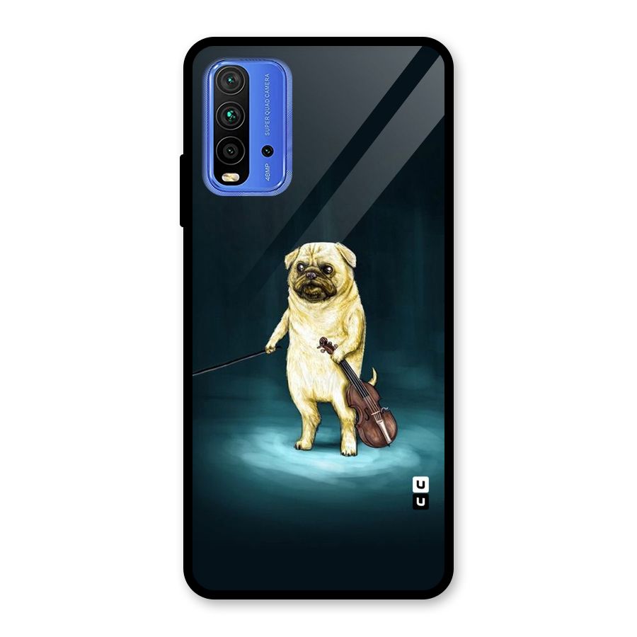 Violin Master Glass Back Case for Redmi 9 Power