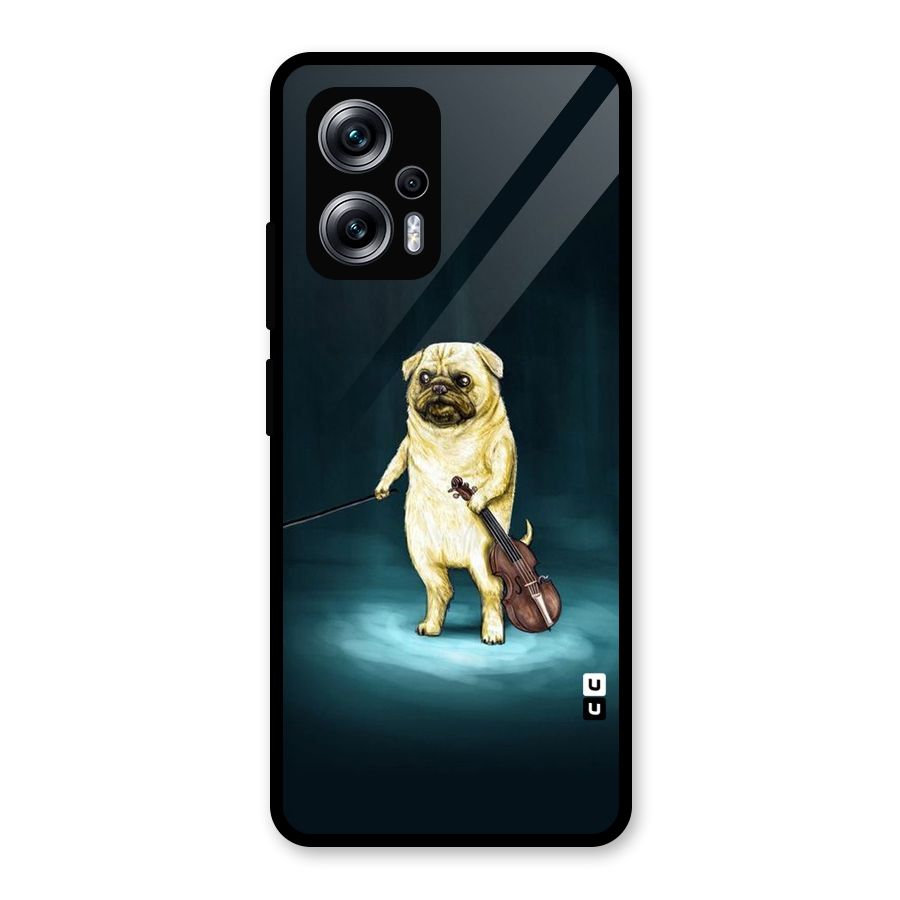 Violin Master Glass Back Case for Redmi K50i