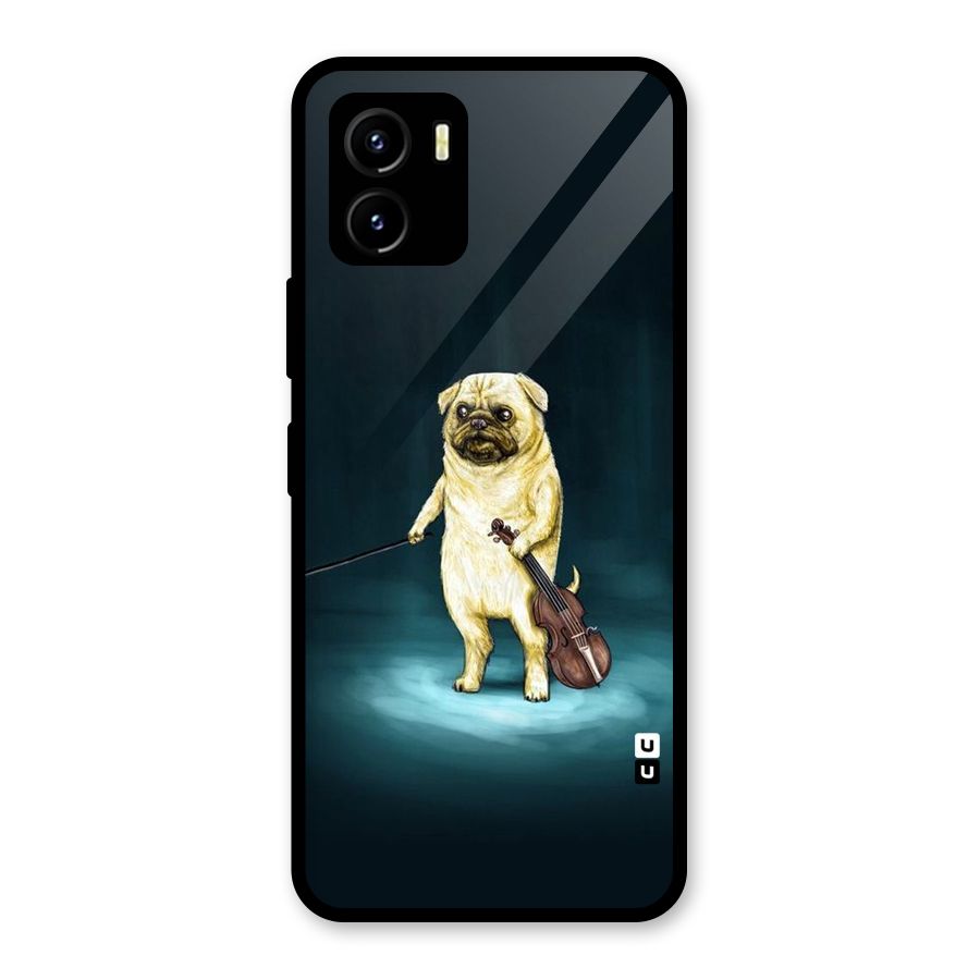 Violin Master Glass Back Case for Vivo Y15s