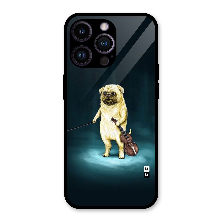 Violin Master Glass Back Case for iPhone 14 Pro Max