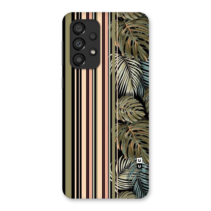 Visual Art Leafs Back Case for Galaxy A33 5G