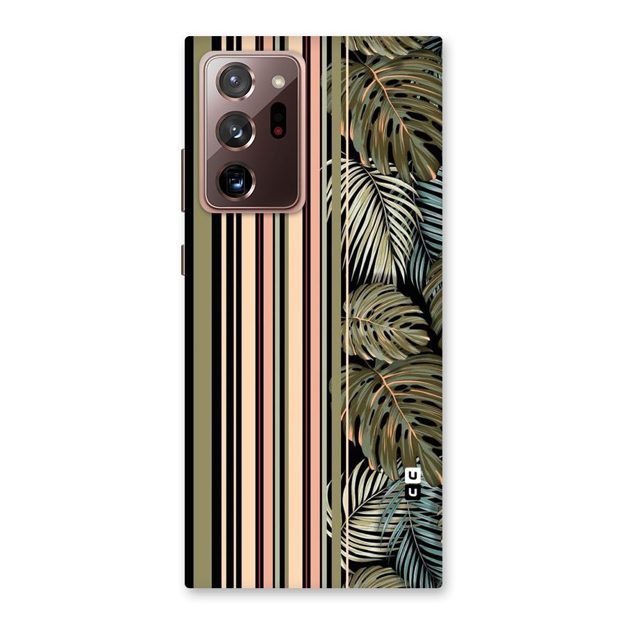 Visual Art Leafs Back Case for Galaxy Note 20 Ultra