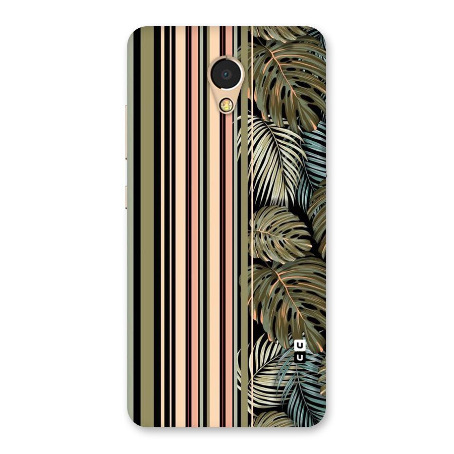 Visual Art Leafs Back Case for Lenovo P2