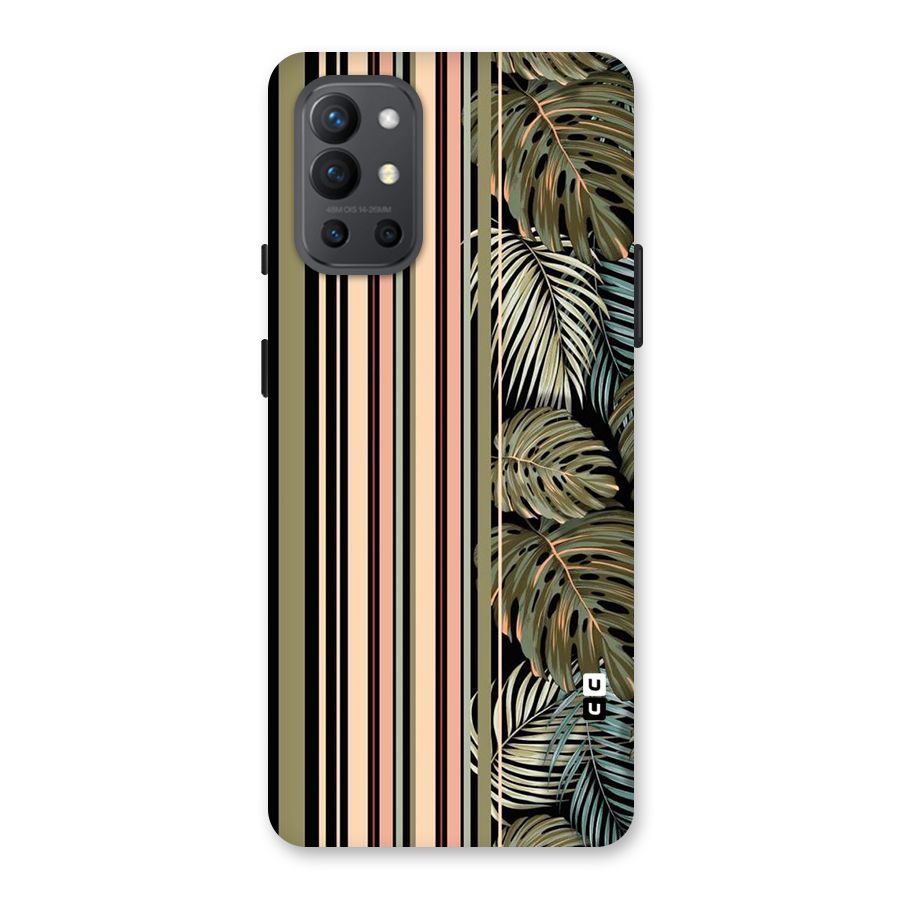 Visual Art Leafs Back Case for OnePlus 9R