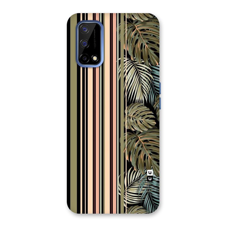 Visual Art Leafs Back Case for Realme Narzo 30 Pro