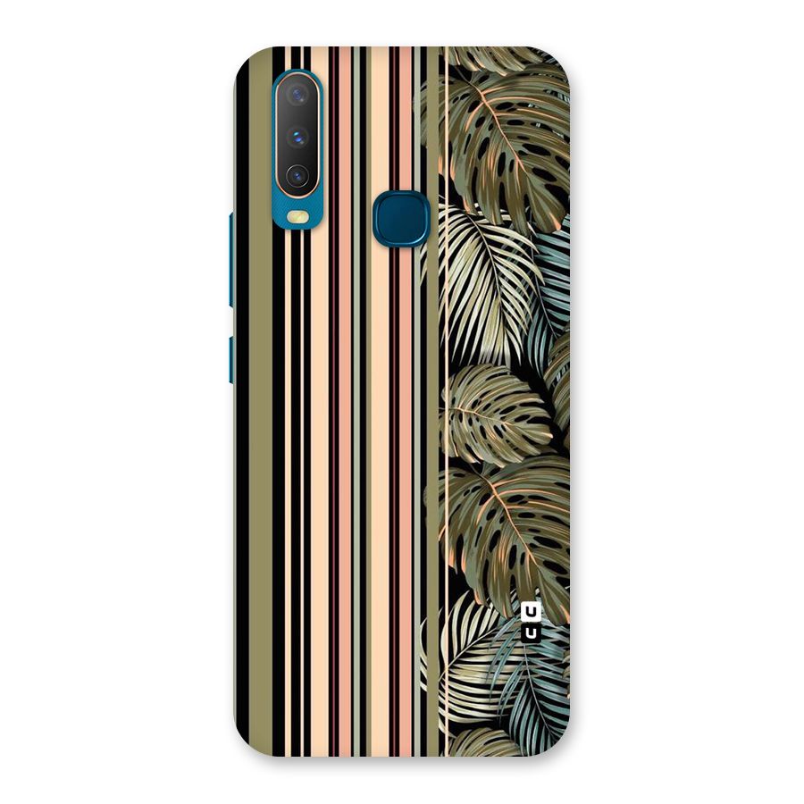 Visual Art Leafs Back Case for Vivo Y11