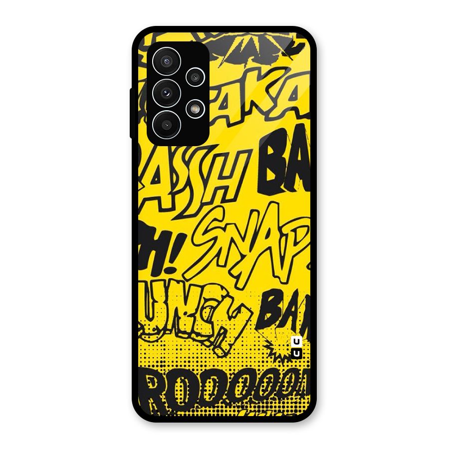 Vroom Snap Glass Back Case for Galaxy A23