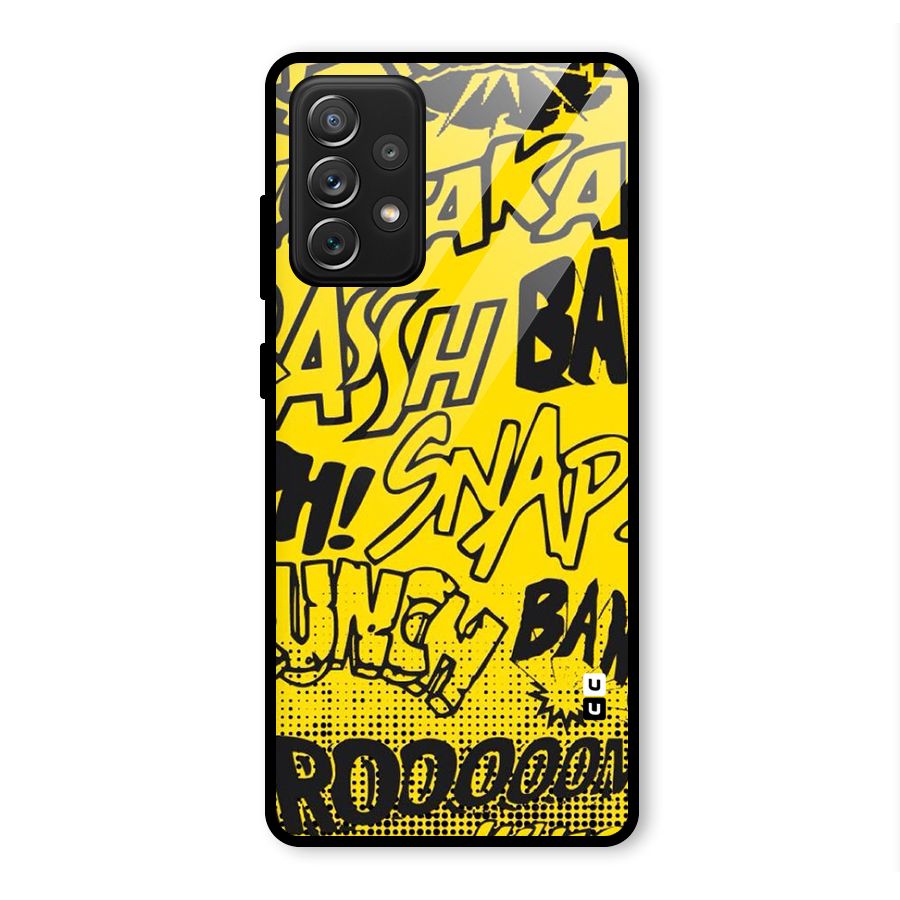 Vroom Snap Glass Back Case for Galaxy A72