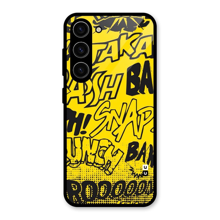Vroom Snap Glass Back Case for Galaxy S23