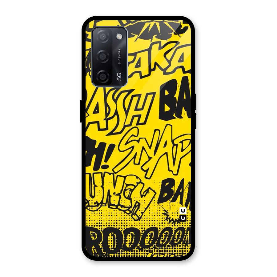 Vroom Snap Glass Back Case for Oppo A53s 5G